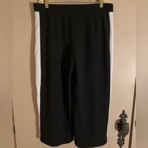 Boom Boom Jeans Black and White Ankle/Cropped Pants